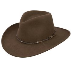 Cowboy Wear, Cowboy Hat Styles, Hats Cowboy, Stetson Hats, Kangol Hats, Leopard Style, Mountain Sky, Outback Hat, Hiking Hat