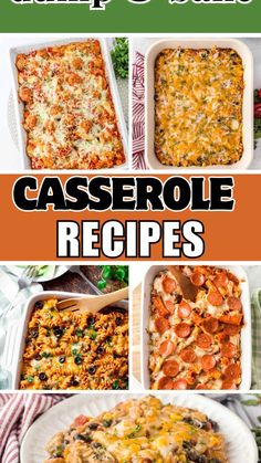 Easy Bake Dinner, Bake Dinner Recipes, Dump And Bake Casseroles, Easy Casserole Recipes For Dinner, Lunch Casserole, Casserole Recipes For Dinner, Bake Dinner, Dump And Bake, Quick Family Dinners