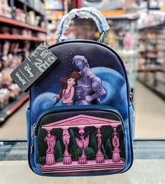 Back To School Backpack With Detachable Strap, Back To School Standard Backpack With Detachable Strap, School Backpack Shoulder Bag, Backpack Shoulder Bag For School, Hercules The Muses, Hercules Meg, Disneyland Backpack, Disney Room Decor, Direct Deposit