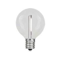 a light bulb on a white background with clipping for the top part of the bulb