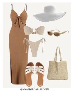 Party Fits, Outfit Dress, Summer Looks, Creative Ideas, Beach Outfit