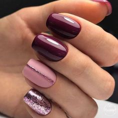 Short Gel Nails, Fall Gel Nails, Simple Nail Art Designs, Short Nail, Super Nails, Shellac Nails, Trendy Nail Design