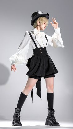 Princess Chronicles -Prince of Doll- Ouji Lolita Blouse and Short Pants Ouji Lo Lita, Ouji Fashion Aesthetic, Cute Nerdy Outfits, Ouji Outfit, Femboy Outfit, Ghost Clothes, Horror Punk Fashion