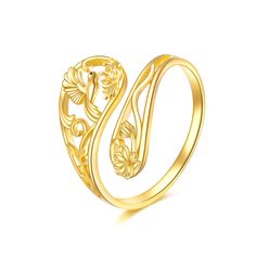 PRICES MAY VARY. ❤KECHO DESIGN❤: This 14K gold ring with good craftsmanship fits for any occasions as daily wearing, party and office. ❤MATERIAL❤: 14K gold spoon ring is made of the 14K real gold, it's 58.5% pure gold, not just a covering. It allows comfortable wearing, especially for those with sensitive skin. ❤SIZE❤: 14K gold ring size: US 7, adjustable for 6-8 ❤PERFECT GIFT❤: Comes in a beautiful gift box, making it the perfect gift for your loved ones or yourself on special occasions like bi Gold Hummingbird, Hummingbird In Flight, Gold Spoon, Hummingbird Pendant, Spoon Ring, Spoon Rings, Box Making, Classic Gold, 14k Gold Ring