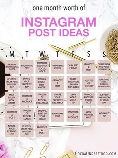 a pink and white calendar with the words instagramm on it