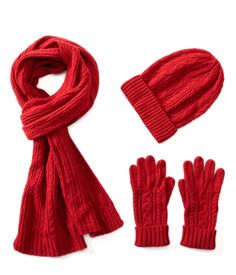 PRICES MAY VARY. Woven from the finest, softest lambswool, our knit hat, scarf, & gloves winter set is ultrasoft and luxurious to the touch. Cable knitted wool construction makes it cozy and comfortable to wear. One size, Stretchy for comfortable fit. The perfect coordinated beanie hat, mitten, scarf set to keep you looking cool while feeling warm in colder temperature's. Classic cable-knit texture adds a touch of fashion style to your everyday look. A must fashion accessory in Winter for keeping warm. Functional yet fashionable, it can be worn in a number of ways for versatile styling option, bringing in a simple and effortless style. Perfect accessory set for snowboarding, skiing, ice skating, snow tubing, sledding, and other outdoor winter sports activities. Hand-wrapped in an exquisite Winter Wool Hat As Gift, Knitted Beanie Hat, Snow Tubing, Beanie Hats For Women, Wool Gloves, Winter Set, Knitted Beanie, Hat For Women, Wool Beanie