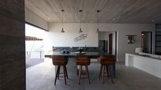 What Is Board Formed Concrete? Breakfast Bar