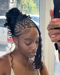 Knotless Bob Braids, Knotless Bob, Bantu Knot Styles, Hairstyle Trending, Straight Back Braids, Alicia Keys Braids, Bantu Knot, Heart Braid, Braids Cornrows