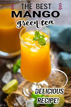 the best mango green tea recipe