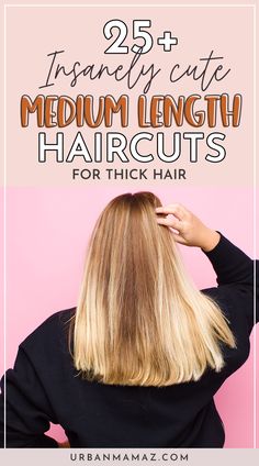 Medium Length Haircut Ideas Very Long Bob, Cute Medium Length Haircuts, Medium Length Haircuts, Haircuts For Thick Hair, Thick Wavy Hair, Layered Haircuts For Medium Hair, Beauty Hairstyles, Bob Haircut For Fine Hair, Long Bob Haircuts