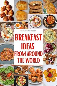 breakfast ideas from around the world