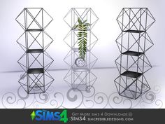 Sims 4 Shelves, Sims 5, Geometric Shelves, Sims 4 Piercings, Free Sims 4