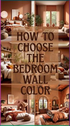 how to choose the bedroom wall color for your home or office - tips and tricks