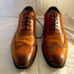 Leather Wingtip For Either Casual Or Formal Dress Boot Shoes, Brown Boots, Formal Dress, Derby, Men's Shoes, Shoe Boots, Oxford, Size 10, Man Shop