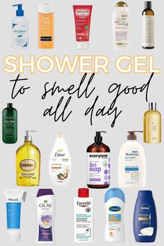 Best Smelling Shower Gel, Long Lasting Body Wash, Best Shower Gel Body Wash, Body Washes That Smell Good, How To Use Shower Gel, Best Body Wash To Smell Good, Best Body Wash For Women, Everything Shower List, Products To Smell Good