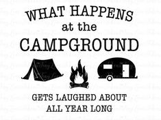 what happens at the camp ground? get's laughing about all year long camping svt