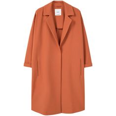 Lapel Shift Coat (€70) ❤ liked on Polyvore featuring outerwear, coats, mango coat, lapel coat and red coat Wine Red Coat, Mango Coat, Mango Coats, Lapel Coat, Sheepskin Coat, Teddy Coat, Red Coat, Karen Millen, Outerwear Coats