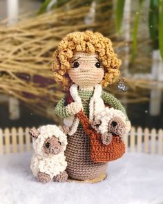 Pastorzinho de croche Crochet Dolls, Dolls, Anime