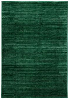 a green rug with horizontal stripes on the top and bottom, it is very soft