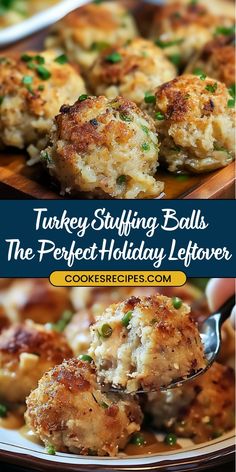 turkey stuffing balls the perfect holiday leftover