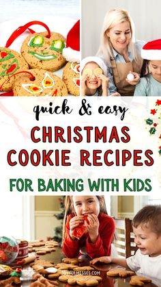 Ready to bake some delicious cookies with your little ones this holiday season? Check out these quick and easy Christmas cookie recipes that are perfect for kids! This holiday cookie roundup includes festive Christmas baking options that will keep everyone engaged and having fun in the kitchen. Whether you're decorating cookies or trying out new holiday flavors, these family-friendly cookie recipes will make your Christmas baking a memorable experience. Let the holiday fun begin! Fun Christmas Cookies, Recipes For Baking, Holiday Flavors, Easy Christmas Cookie Recipes, Christmas Cookie Recipes