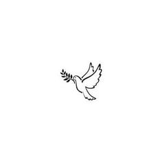 a black and white drawing of a bird flying