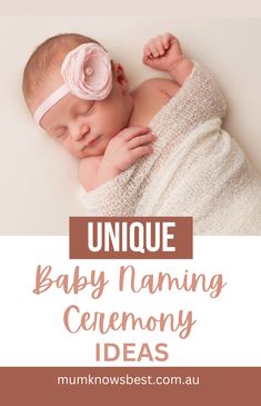 Unique baby naming ceremony ideas - guide to baby naming ceremonies by Mum Knows Best. Naming Ceremony Decoration, Ceremony Inspiration, Unique Baby, Personalized Decor, Ceremony Decorations, Celebration Of Life, Baby Names