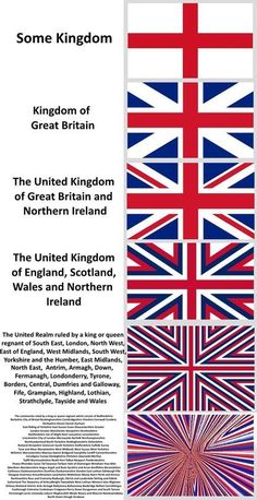 some kind of poster with the british flag on it