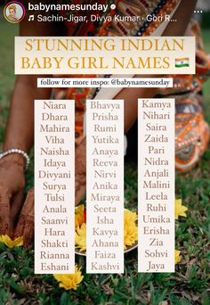 Indian Girl names  | indian, indian girl names | Beautiful Indian Names, Cute Names For Girls Unique, South Asian Names, Indian Baby Names Unique, Unique Baby Girl Names Indian, Indian Names For Girls, Indian Names Aesthetic, Indian Names With Meaning, Name Ideas Indian