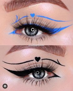 Glitter Makeup Looks, Essence Makeup, Eyeliner Styles, Makeup Obsession, Eyeshadow Tutorial, Eye Art, Makeup Eyeliner