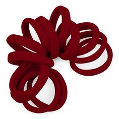 PRICES MAY VARY. Gentle Hold Hair Ties - Stretchy, soft and comfortable hair elastics that are gentle on your hair and great for working out and everyday wear Seamless design means ouchless hair ties that won't break No-Snag - Seamless nylon and elastic hair ties with no metal won't snag or damage your hair 12 Hair Ties in Dark red burgundy/maroon color Measures about 1.5" (40mm) across, 9mm thick, and will wrap around your ponytail at least 3 times, even with thick hair. Heliums Cyndibands - Fe Dark Red Hair, Elastic Hair Ties, Hair Elastics, Soft Hair, Fabric Ribbon, Maroon Color, Ponytail Holders, Nylon Fabric, Birthday Gift Ideas