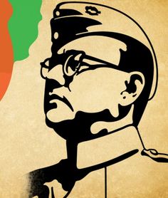 Deshbhakti Drawing, Netaji Pic, Netaji Drawing, Drawing Freedom, Drawing In Circle, Lines Drawing, Indian Flag Wallpaper, Pen Art Work