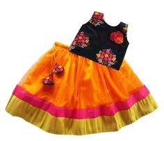 DESCRIPTION Rajasthani Lehenga, Pavadai For New Born Baby Kids Lehenga Indian traditional silk Net lehanga choli South Pavadai Set Festive Ethnic Wear PRODUCT DETAILS Product: Lehenga Choli/ Pattu Pavadai Color: as shown in the picture Condition: New fabric : Silk Material Washing Instructions: Dry Clean Only NOTE *Actual color may vary slightly from your monitor. *We dispatch the product within 5 days after Confirmation of Payment Received. *Payment accept through PayPal only. The Shipping Cost Rajasthani Lehenga, Indian Baby Girl, Baby Lehenga, Lehenga For Girls, Lehenga Indian, Kids Lehenga Choli, Orange Lehenga, Indian Lehenga Choli