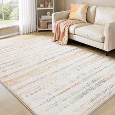 PRICES MAY VARY. Decorative Living Room Rugs: This area rug grounds your indoor space in a bohemian-inspired print. It features rows of various geometric patterns in cream and grey hues, and it's purposefully distressed for a vintage feel. Durable & Comfortable Rug: These area rugs are skillfully made from premium polyester making them highly stain resistant, fading resisitant and non-shedding, ideal for any area in your home. Fluffy surface feels softer bring you more comfortable and warmer exp Fluffy Nursery Rugs, Playroom With Rug, Playroom Rug Ideas, Neutral Nursery Colors, Playroom Rugs, Carpet Neutral, Dining Room Playroom, Dorm Room Rugs, Area Rug For Bedroom