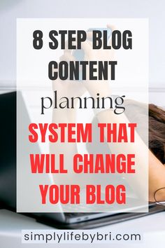 blog content planning system Planner System, Blog Organization, Stay Consistent