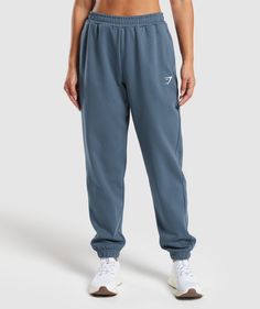 Gymshark Training Fleece Joggers - Cargo Blue Gym Shark Pants, Gym Shark Joggers, Gym Shark Sweatpants, Gymshark Outfit Women, Gymshark Sweatpants, Gymshark Outfit, Athletic Joggers, Gym Joggers, Sweat Women