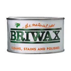 the natural way briwax cleans, stains and polishes