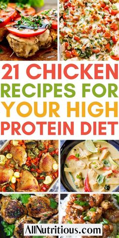 21 chicken recipes for your high protein diet