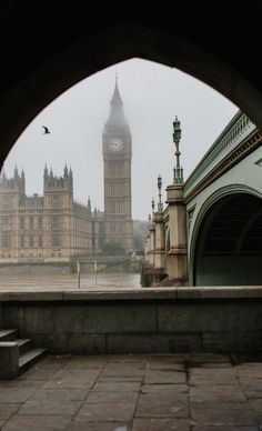 the big ben clock tower towering over the city of london