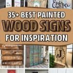 25 best painted wood signs for inspirational home decorating and diy projects that are easy to do