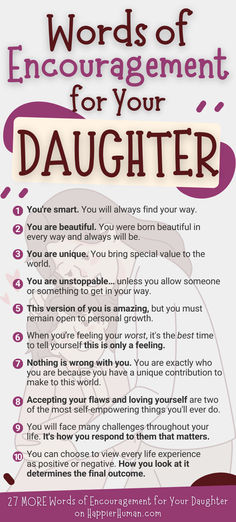 Messages of Love and Encouragement for Daughters Love My Daughter Quotes, Digital Quotes, Good Parents, Encouraging Messages, Parenting Style, Positive Affirmations For Kids, Mothers Love Quotes, My Children Quotes, Daughter Love Quotes