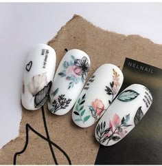 Milky Nails, Nail Tattoo, Fabulous Nails, Nail Art Hacks, Nail Stamping, Creative Nails, Nail Polishes