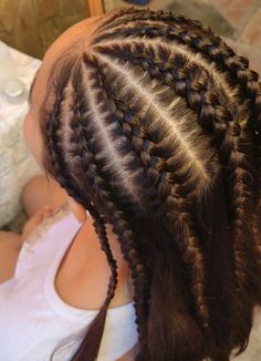 Shallow Hairstyle, Brads Hair Styles, Tight Braided Hairstyles, 4 Dutch Braids, Half Head Braids, Braids Summer, Summer Braids