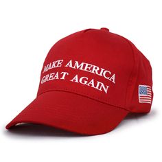 Product information： Material: cotton Weaving method: plain weave Pattern: Letters Top style: dome Hat brim style: short brim Color: A red, A black, B red, B black Packing list: Cap*1 Usa Cap, American Flag Hat, Patriotic Hats, Red Cap, Mesh Cap, American Pride, Red Hats, Costume Halloween, Hat Making