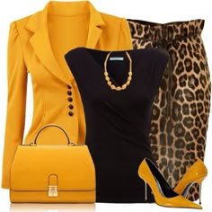 Stylish Work Outfits, Church Outfits, Office Outfits, Animal Prints, Work Clothes