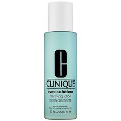 What it is: A gentle, medicated liquid exfoliator that reduces excess oil and shine, mattifies skins appearance, and unclogs pores.Skin Type: Normal, Dry, Combination, and Oily Skincare Concerns: Pores, dullness and uneven texture, acne, and blemishesFormulation: Lightweight LiquidHighlighted Ingredients:- Salicylic Acid and Acetyl Glucosamine: Help clear dead skin cells that can contribute to clogged pores.- Silica: Absorbs excess oil to give skin a matte look.Ingredient Callouts: Free of sulfa Clinique Clarifying Lotion, Clinique Acne, Combination Skin Face Wash, Clinique Acne Solutions, Coconut Oil For Face, Acne Solutions, Clinique Makeup, Oily Skin Care, Clear Acne