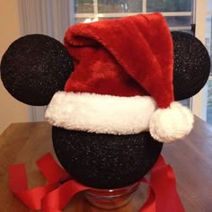 a mickey mouse hat on top of a table