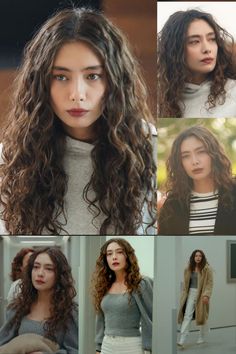 Wavy Hair Layers Long, Long Layered Curly Hair, Layered Curly Hair, Hair Color Underneath, Photographie Portrait Inspiration, Curly Hair Styles Easy, Beautiful Curly Hair, Wavy Curly Hair, Hair Stylies