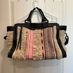 Reposhing This Item I Purchased From @Michaelarose_a. Loved It, But Ready To Rotate For Something New. Questions? Leave A Comment Below! Carpet Bag Purse, Carpet Bag, Black Cream, Weekender Bag, Travel Bags, Bag Lady, Purses And Bags, Women Shopping, Black