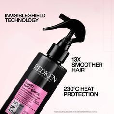 Protect, hydrate and visibly brighten with Redken’s Acidic Colour Gloss Treatment. The spray is the perfect addition to your haircare routine, helping to defend against heat damage up to 230°C and support a smooth, glossy-looking style.  At the core of its formula is Redken’s Acidic Shine Complex and Invisible Shield Technology. The mist moisturises the lengths for up to 72 hours*, working to leave hair feeling silky-soft, while encouraging a glass-like appearance. Ideal for colour-treated hair, the multi-purpose formula maintains the vibrancy of your hue in-between salon visits.  *Based on on consumer test - acidic colour gloss system of shampoo, treatment and leave in Spf Foundation, Heat Protectant Hair, Instant Tan, Shine Spray, Best Tan, Sulfate Free Shampoo, Tanning Lotion, Color Treated Hair, Sulfate Free